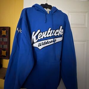 Blue Kentucky Wildcats Hoodie